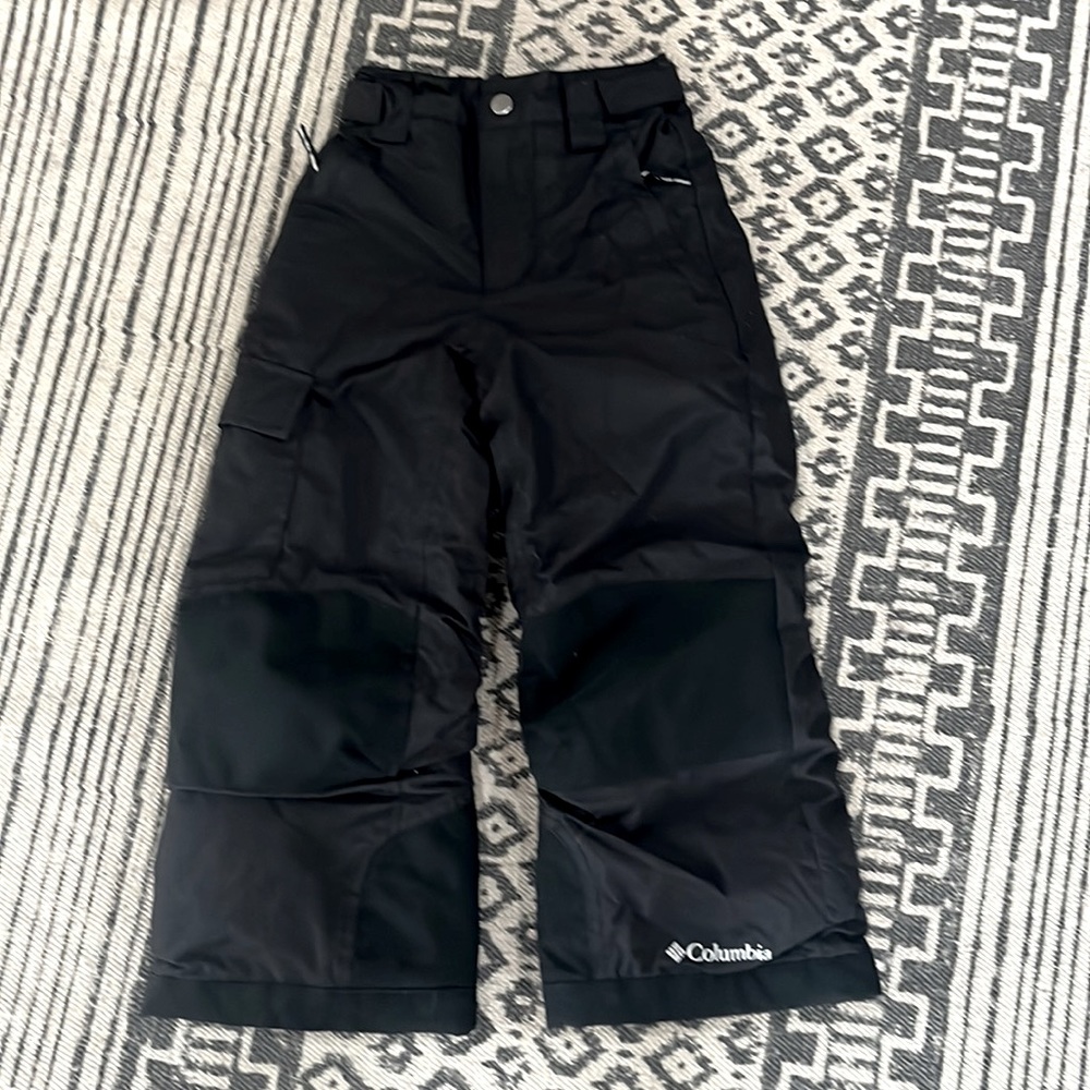 Columbia Bugaboo black snow pants (kids)